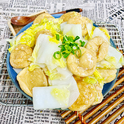白菜焖鱼腐【1000ml盒装】