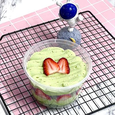 抹茶草莓盒子蛋糕【500ml盒装】
