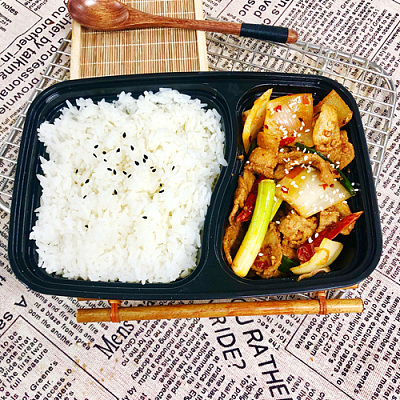 548 川味盐煎肉（全新改良）＋白饭（1000ml盒装）