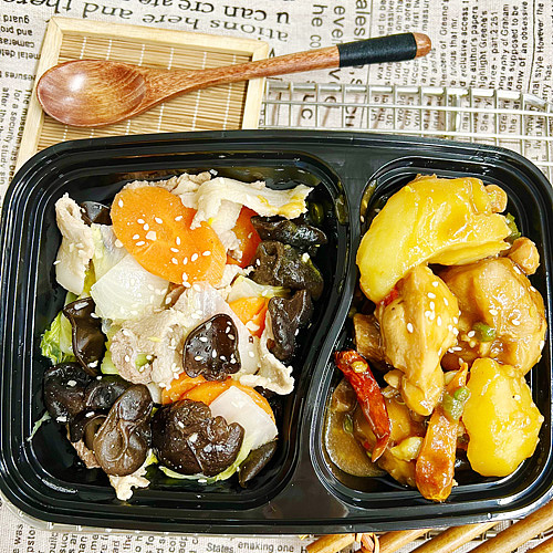 shandong-braised-chicken-with-potatoesthree-color-veggie-and-meat-hotpot-1