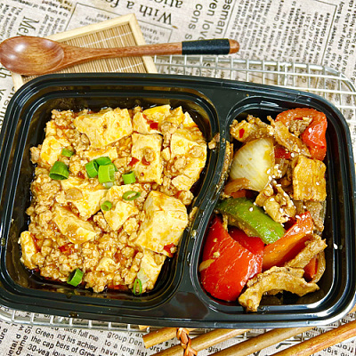 265 麻婆豆腐(中辣)＋宫保鸡丁（1000ml盒装）