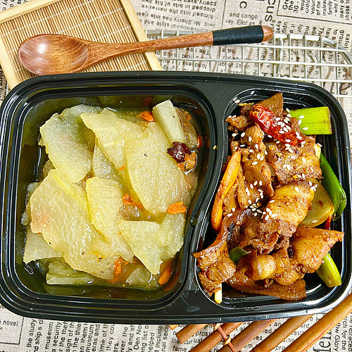sichuan-style-sauce-flavored-twice-cooked-porknourishing-winter-melon-1
