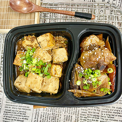 4366香笋焖鸡煲+酱烧酱香豆腐（1000ml盒装）