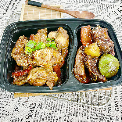6139泰式菠萝排骨＋酱香啤酒鸡腿煲【1000ml盒装】
