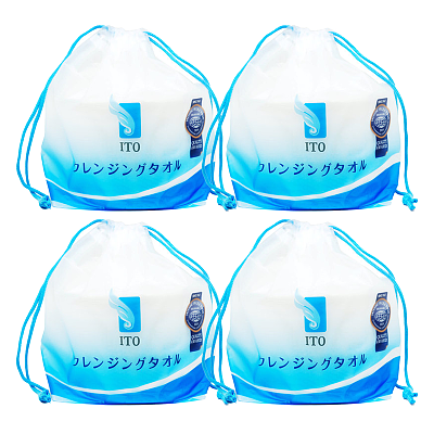 ITO 纯棉加厚一次性洗面巾 250g X 4Pack