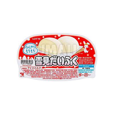 【冻】乐天 雪见大福 糯米糍 香草味 2个入 94ml
