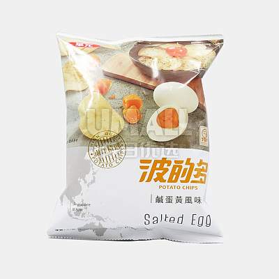 波的多 洋芋片 咸蛋黄味 43g