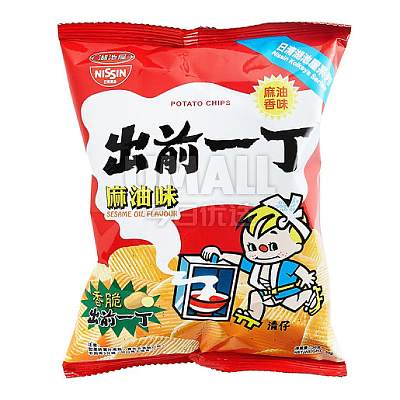 日清 出前一丁 湖池屋薯片 麻油味 50g