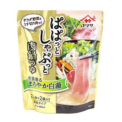 Yamasa 生姜白肉汤味 浓缩火锅汤底 2人份 400ml