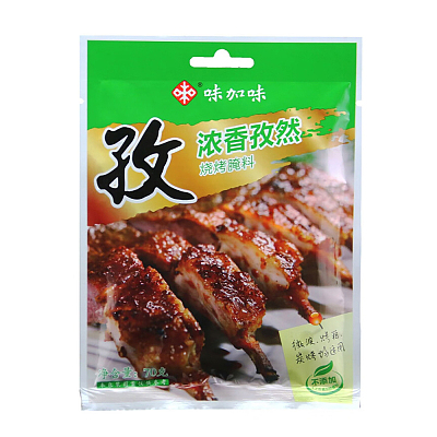 味加味 浓香孜然烧烤腌料 70g