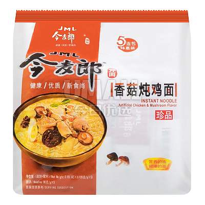 今麦郎 香菇炖鸡面 109g*5袋/包 
