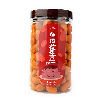 小曲家 鱼皮花生豆 308g