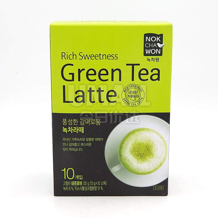 nokchawon-green-tea-latte-10pcs-in-130g-1
