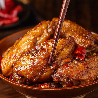 【鲜】赖记冷吃 冷吃鸡中翅 约240g
