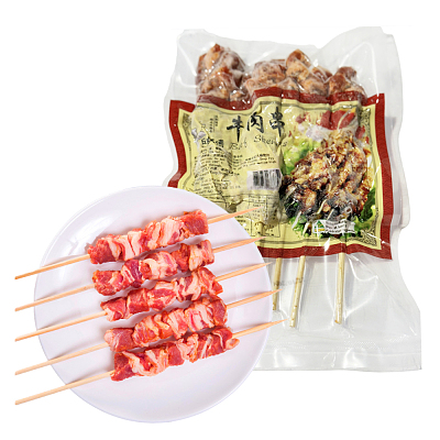 【冻】邱师傅 牛肉串 210g