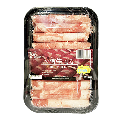 【冻】邱师傅 火锅牛肉卷 250g