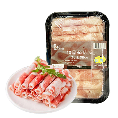 【冻】邱师傅 精品猪肉卷 250g