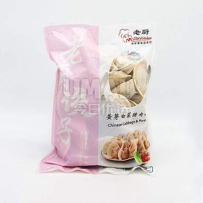 【冻】老厨 黄芽白菜猪肉饺子 600g
