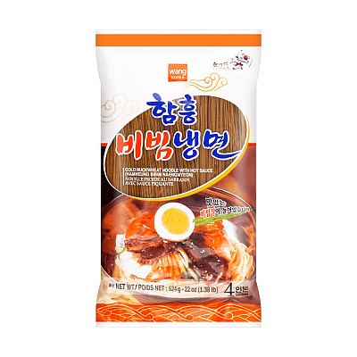 Wang 韩国冷面 含料包 不带汤 624g