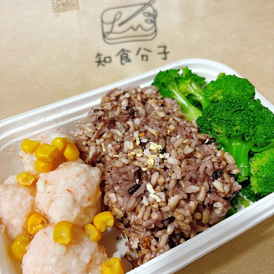 【冻】知食分子 轻食蒜香手打Q弹虾滑 330g（新老包装随机发货）