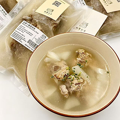 【冻】知食分子 白萝卜猪骨浓汤 800ml