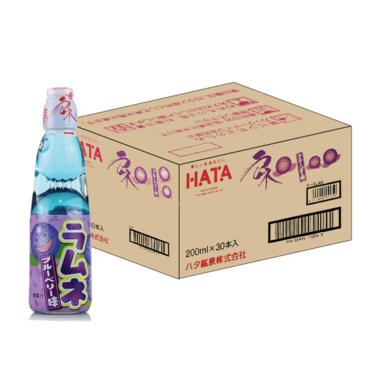 full-casejapan-hatta-wave-bullet-beads-soda-blueberry-flavor-200ml-30-bottles-case-1