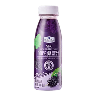 【全澳独家】山姆自营品牌 MM NFC100% 桑葚汁 300ml