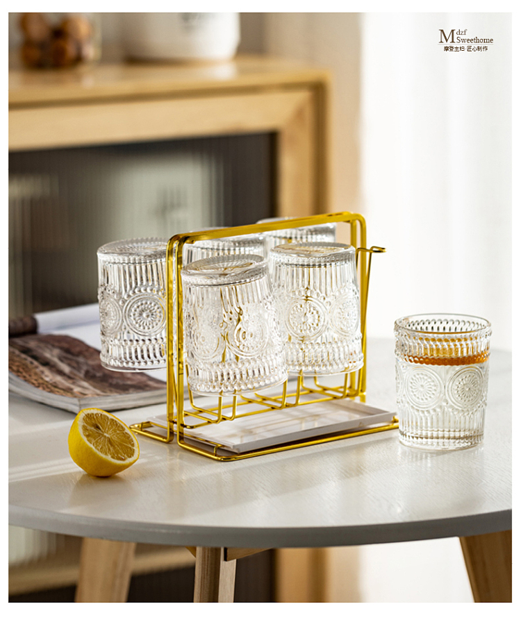 modern-housewife-amber-sunflower-lowball-mug-300ml-6pcs-with-cup-holder-14