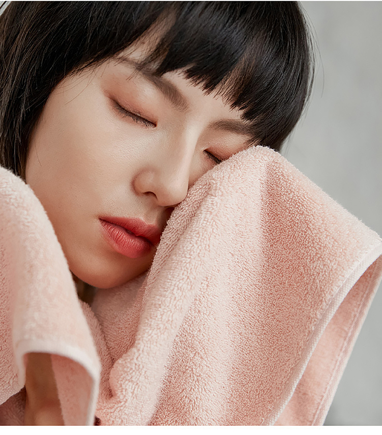 sanli-zhenli-plain-cotton-towel-pink-3474cm100g-4