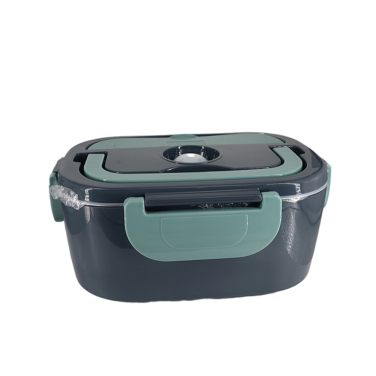 electrically-heated-insulated-lunch-box-with-double-compartment-liner-fork-spoon-insulated-bag-2