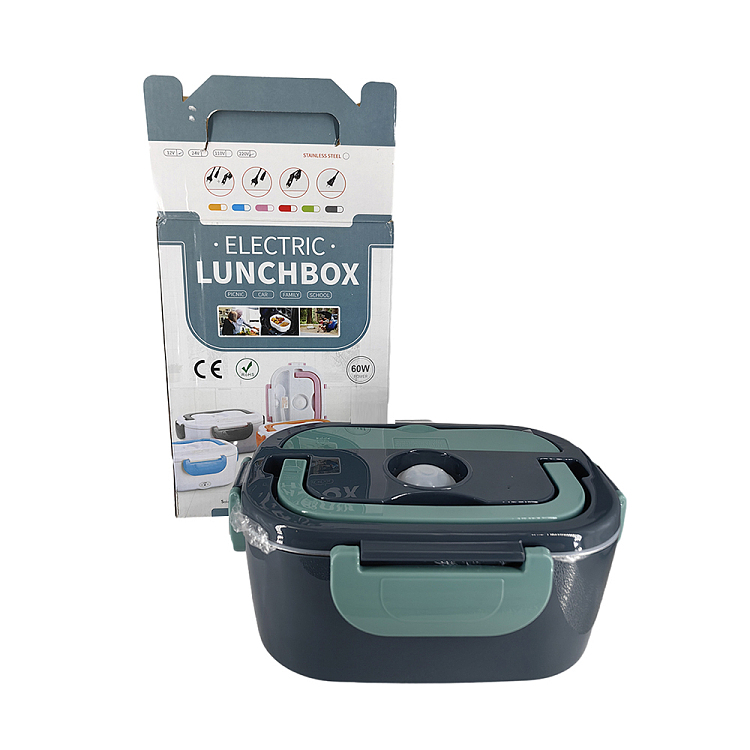 electrically-heated-insulated-lunch-box-with-double-compartment-liner-fork-spoon-insulated-bag-3