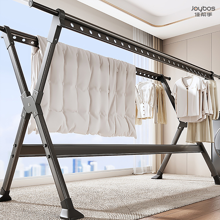 good-helper-25-meters-retractable-floor-folding-retractable-drying-rack-gunmetal-gray-upgrade-model-2