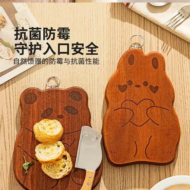 modern-housewife-panda-whole-wood-ebony-wood-chopping-board-can-stand-models-large-31-19-2cm-2