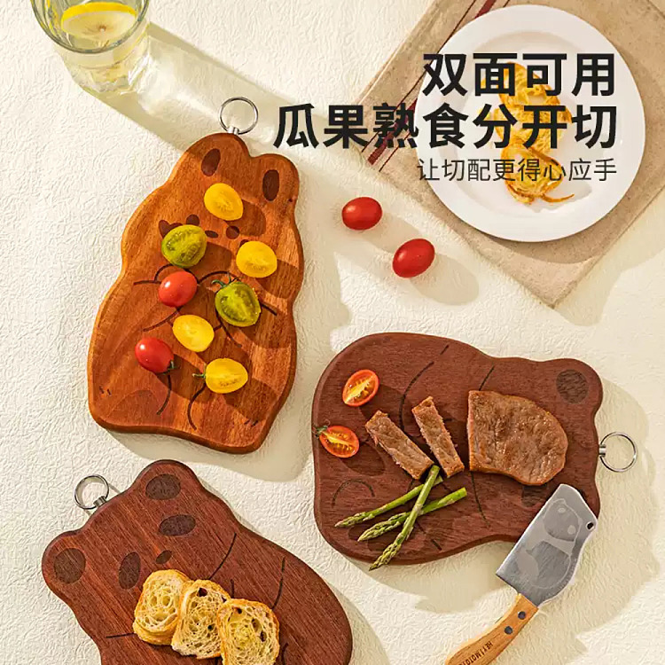 modern-housewife-panda-whole-wood-ebony-wood-chopping-board-can-stand-models-large-31-19-2cm-4