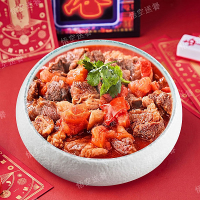 【鲜】10.9刀大餐吃饱 番茄土豆牛腩（700ml） 约450g
