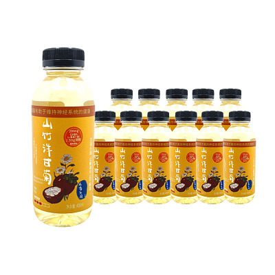 【整箱】又渴乐园 山竹洋甘菊水 400ml*12