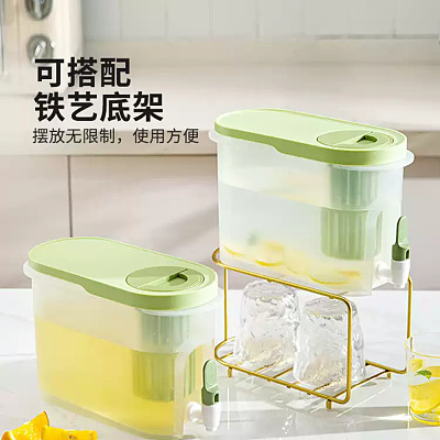 摩登主妇 冷水壶 绿色 3.9L