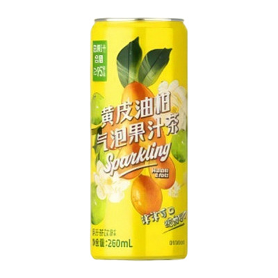 【全澳独家】山姆专供 Drinksba 黄皮油柑气泡果汁茶  尝鲜单瓶 260ml