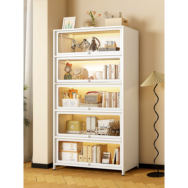 stranger-glass-door-flap-tin-pain-cabinet-4-doors-white-60351395cm-2