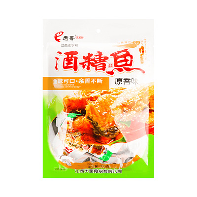 愚哥 酒漕鱼 原香味 100g