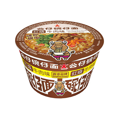 公仔 迷你碗 牛肉 45g