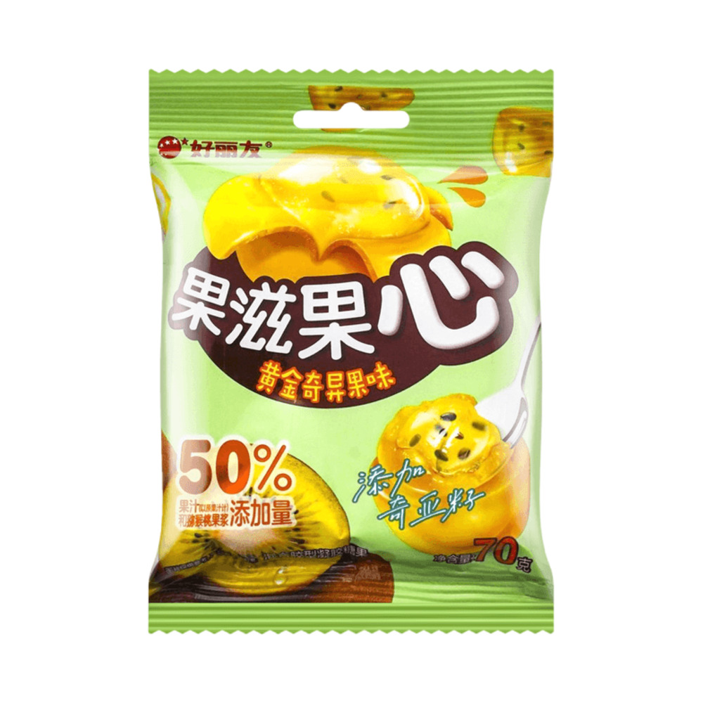 果物 Holly 好丽友果滋果心黄金奇异果味70g｜悉尼华人超市送货｜UMall今日优选