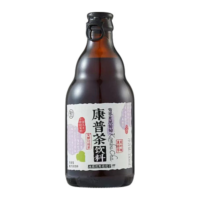 盒马 紫苏夏黑葡萄康普茶饮料 330ml