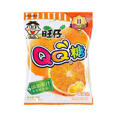 旺仔 QQ糖 桔子味 70g