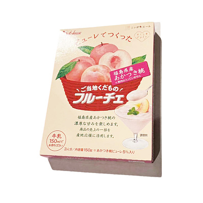 好侍 House限定 桃子味奶昔果冻 酸奶预拌粉 150g