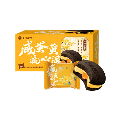 好丽友 咸蛋黄流心派 150g