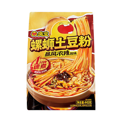 臭宝 暴风浓辣螺蛳土豆粉 445g