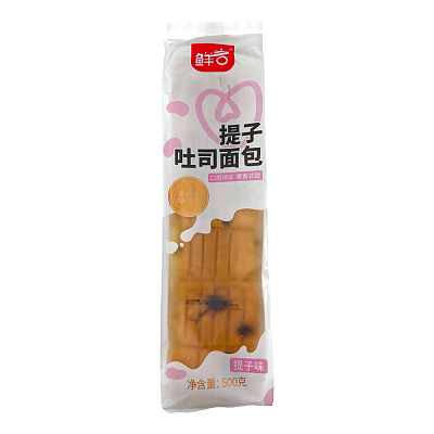鲜言 提子吐司 500g