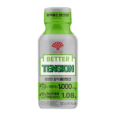 韩国better 张元英代言 小绿瓶 提神 抗疲劳 健康饮 120g