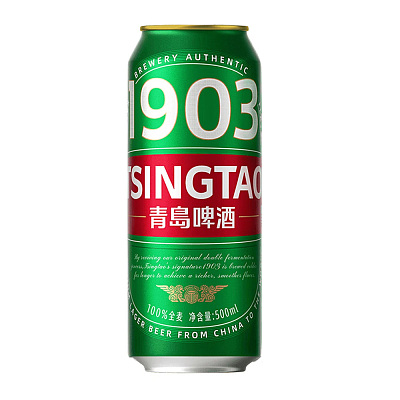 青岛啤酒 1903系列 酒精度 5% 500mL